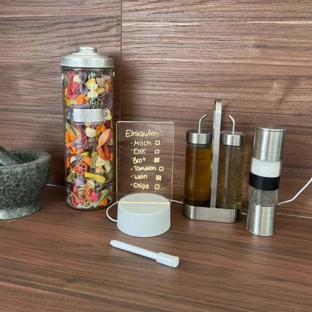 Bloc-notes lumineux à LED A5