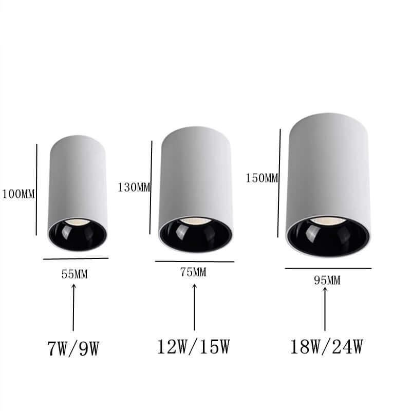 Runde LED-Deckenleuchte COB