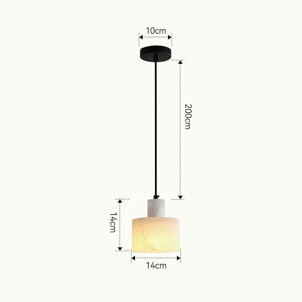 Minimalistische Marmor Pendelleuchte