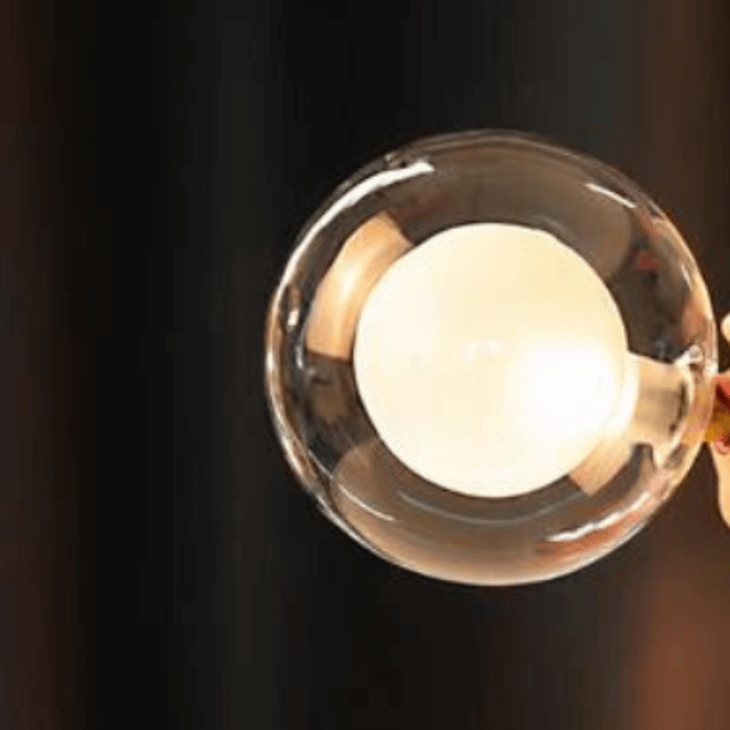 Lampe de table LED décorative en résine