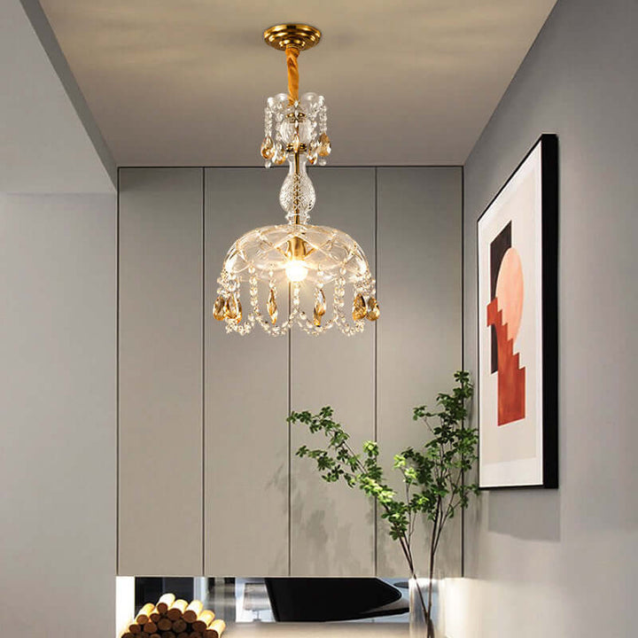 Lustre design en cristal de luxe
