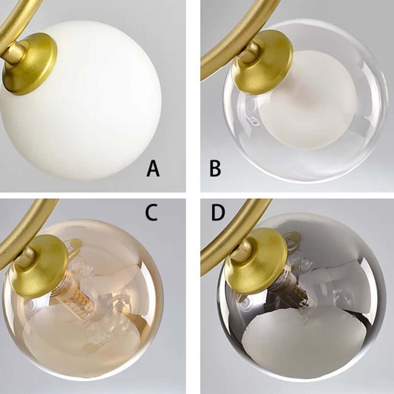 Suspension LED moderne, dimmable, 3 têtes lumineuses