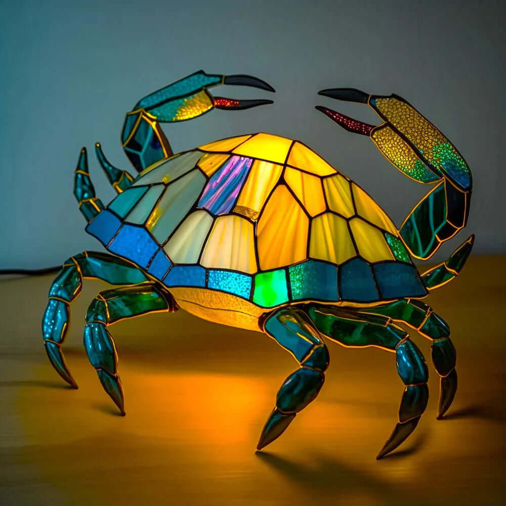 Buntglas Tiffany Tierlampe Nachttischlampe Dekoleuchte