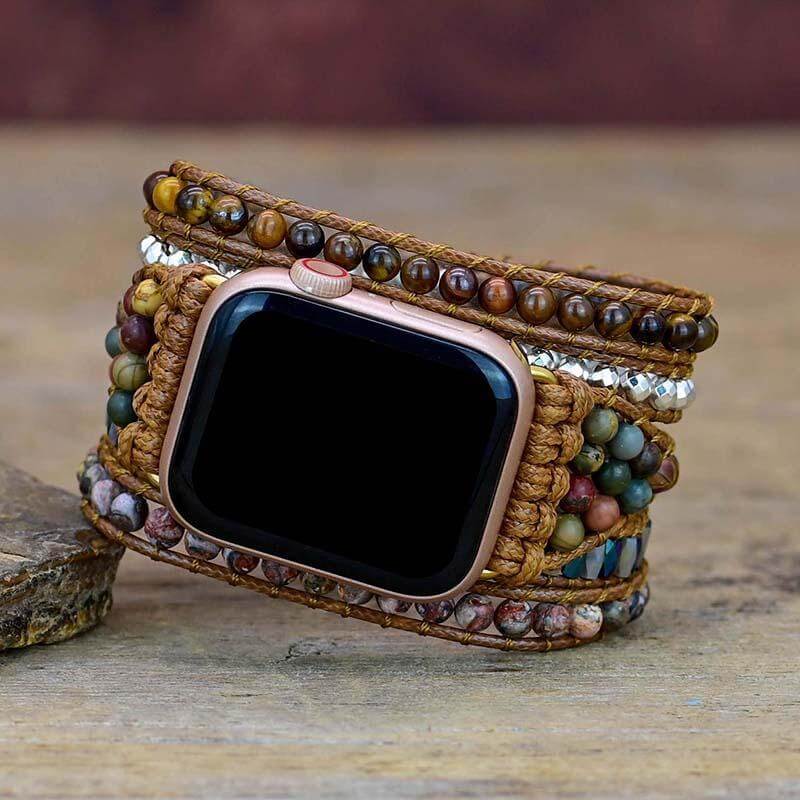 Bracelet Apple Watch œil de tigre - Orion