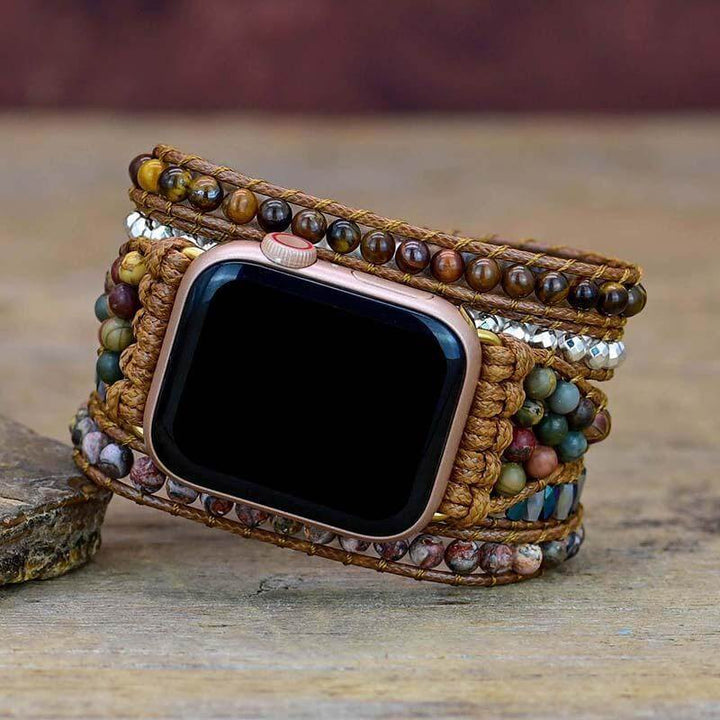 Bracelet Apple Watch œil de tigre - Orion