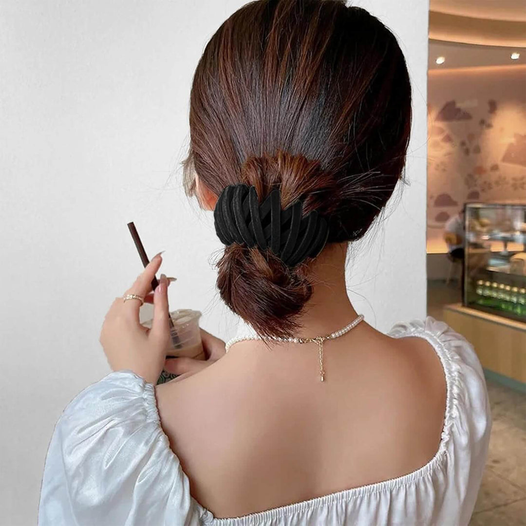 3er Set Vogelnest Haarspangen für Damen