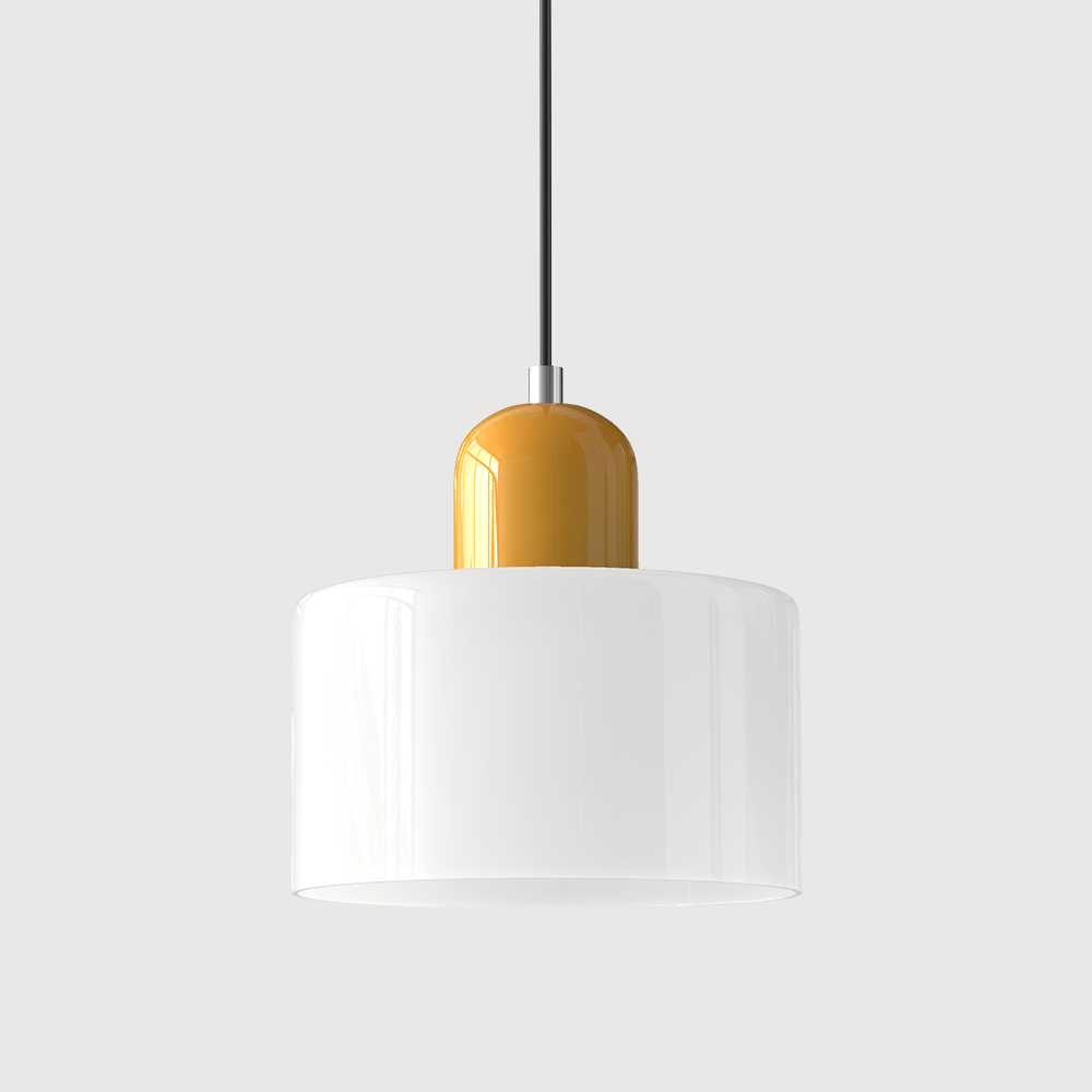 Bauhaus Glaspendelleuchte Modern