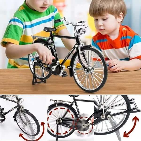 DIY Retro Fahrradmodell Bausatz - Nostalgisches Deko-Objekt