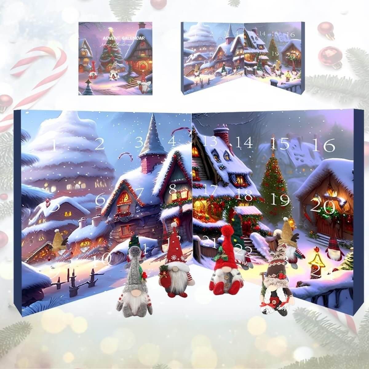 Adventskalender 2024 mit 24 magischen Elfen