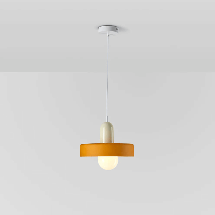 Lampe suspendue en verre à LED au design moderne