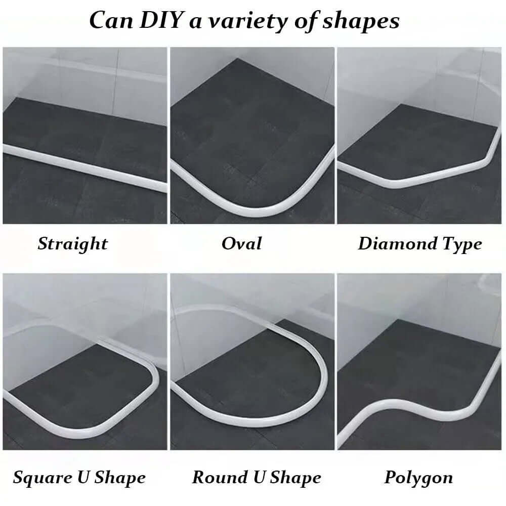 Silikon Duschbarriere - Wasserstopper Bad