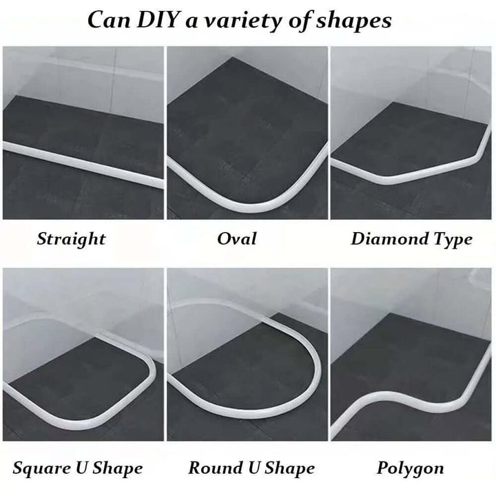 Silikon Duschbarriere - Wasserstopper Bad