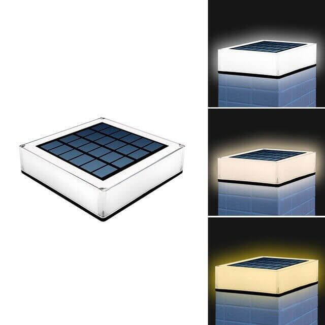 Solar Aussenleuchte, LED, Wasserdicht