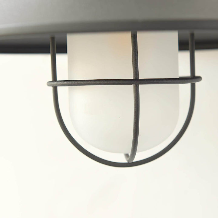 Außenwandleuchte Industrial Design Metall & Glas IP65