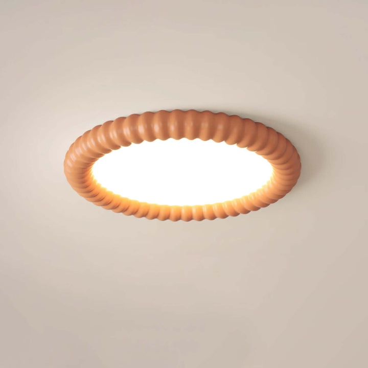 Plafonnier LED moderne - design ondulé