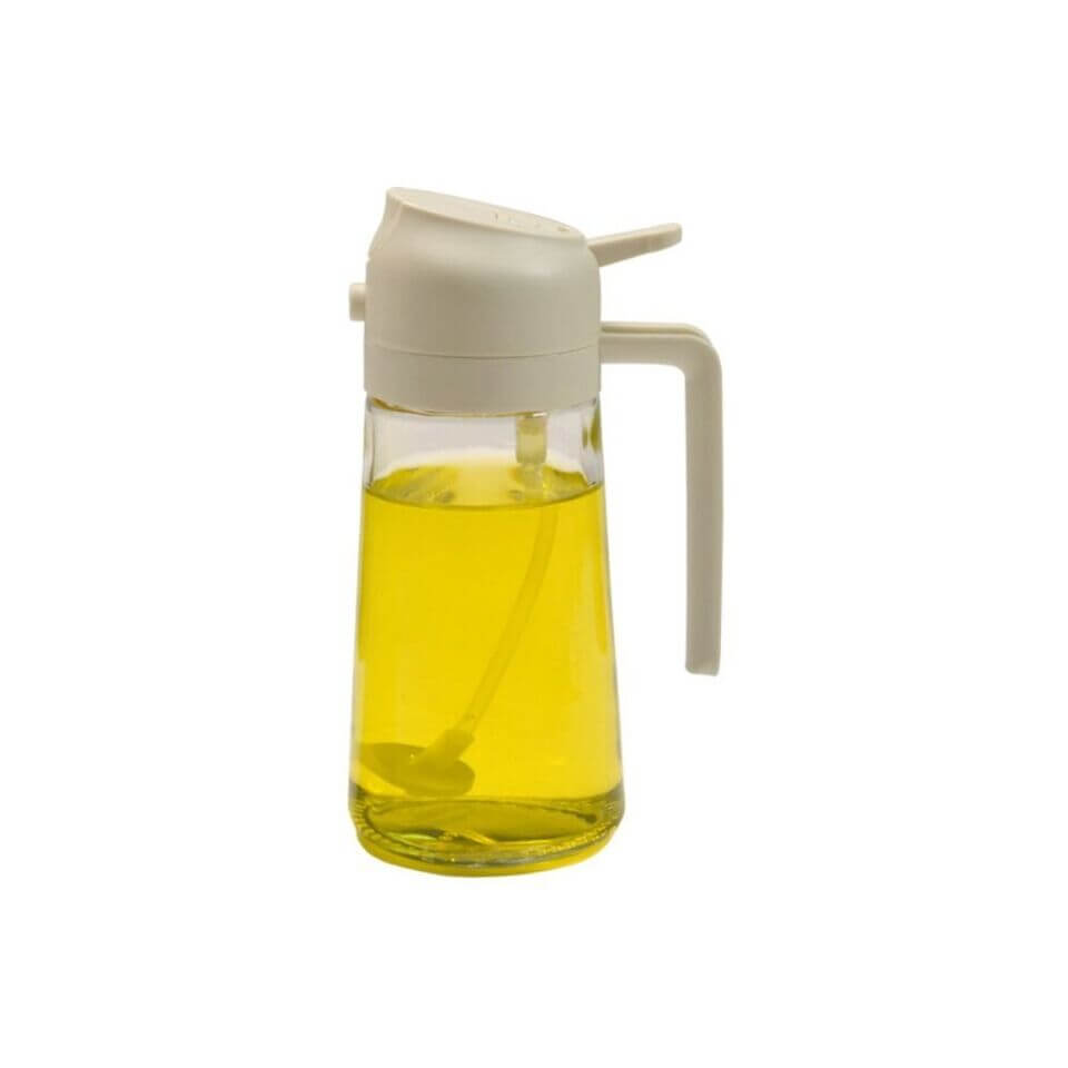 2in1 Öl-Essig Sprühflasche - Küchenhelfer für präzise Dosierung