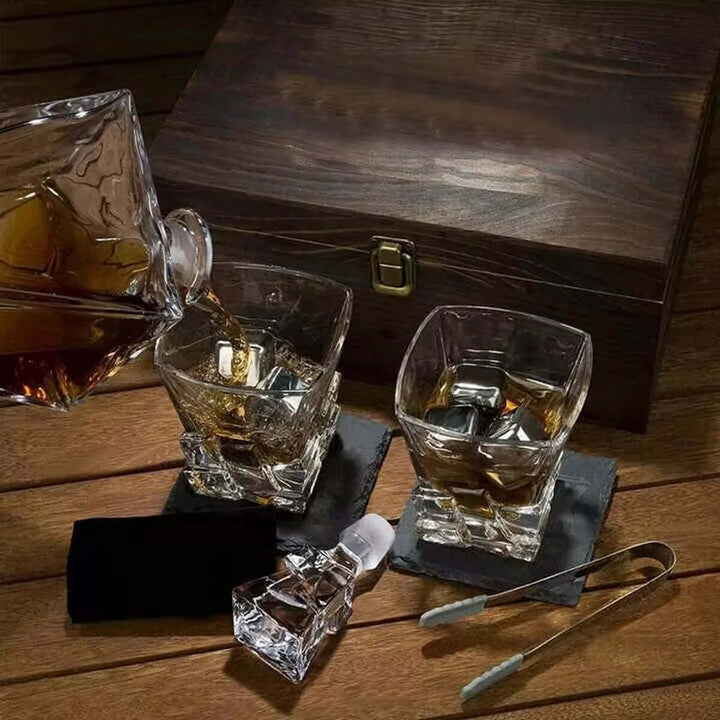 Coffret cadeau exclusif de whisky en cristal