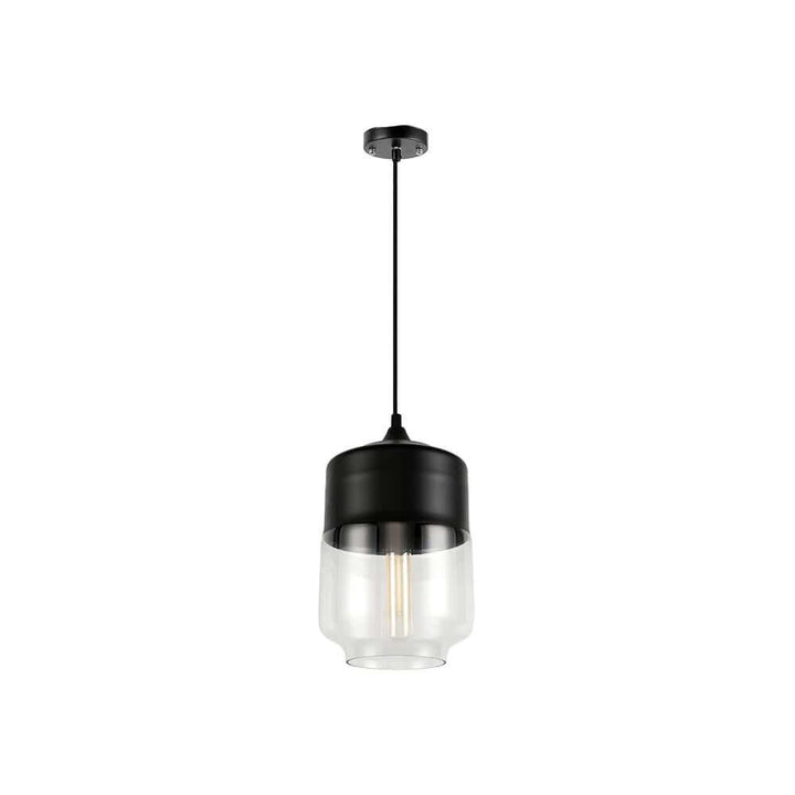 Lampe suspendue en verre soufflé à la bouche