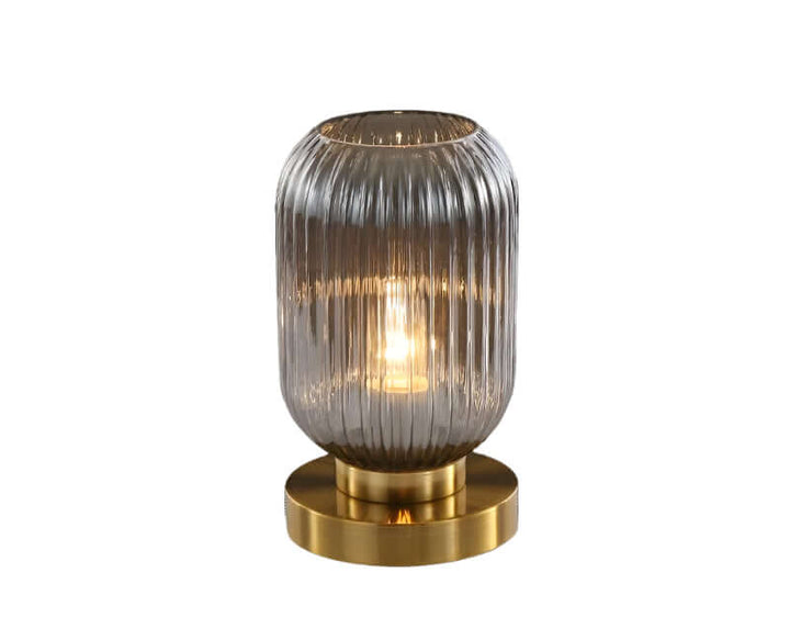 Lampe de table en cristal moderne