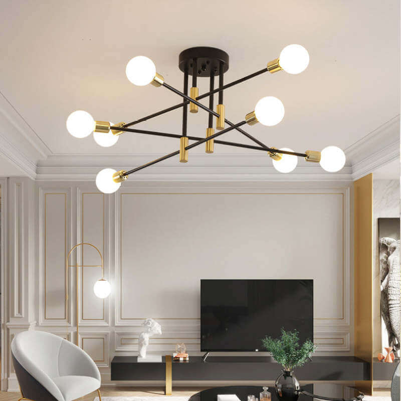 Moderne LED-Deckenleuchte
