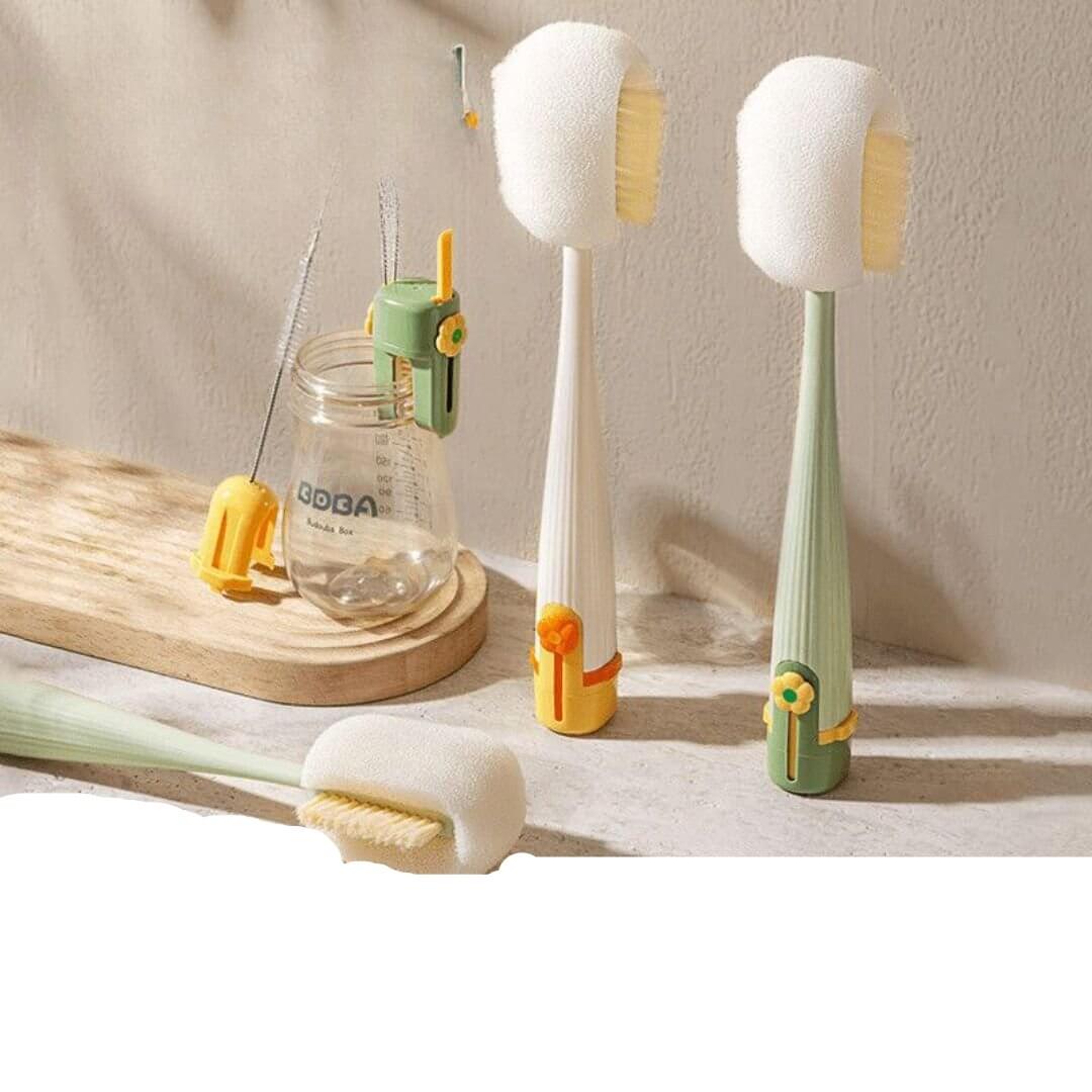 5-teiliges Flaschenreinigungsset - Effektiv & Hygienisch