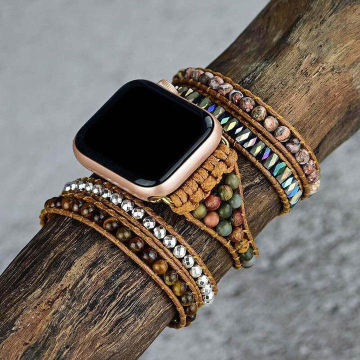 Bracelet Apple Watch œil de tigre - Orion