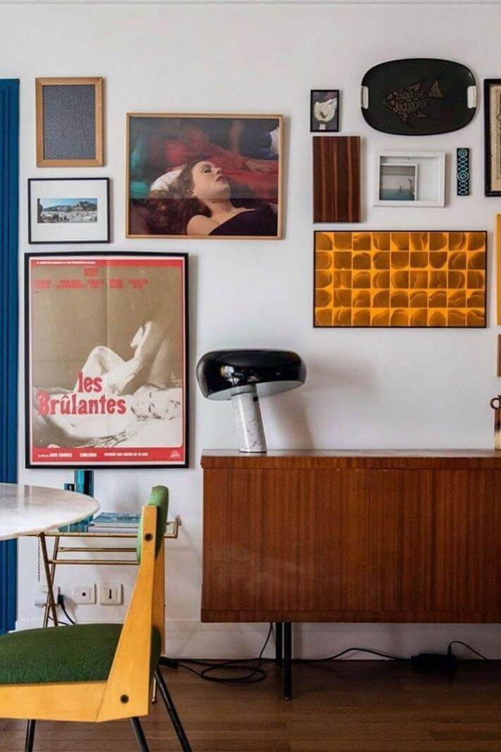 Lampe de table design en marbre