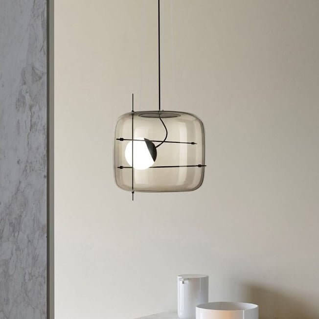 Moderne Glas Pendelleuchte Ø 30cm