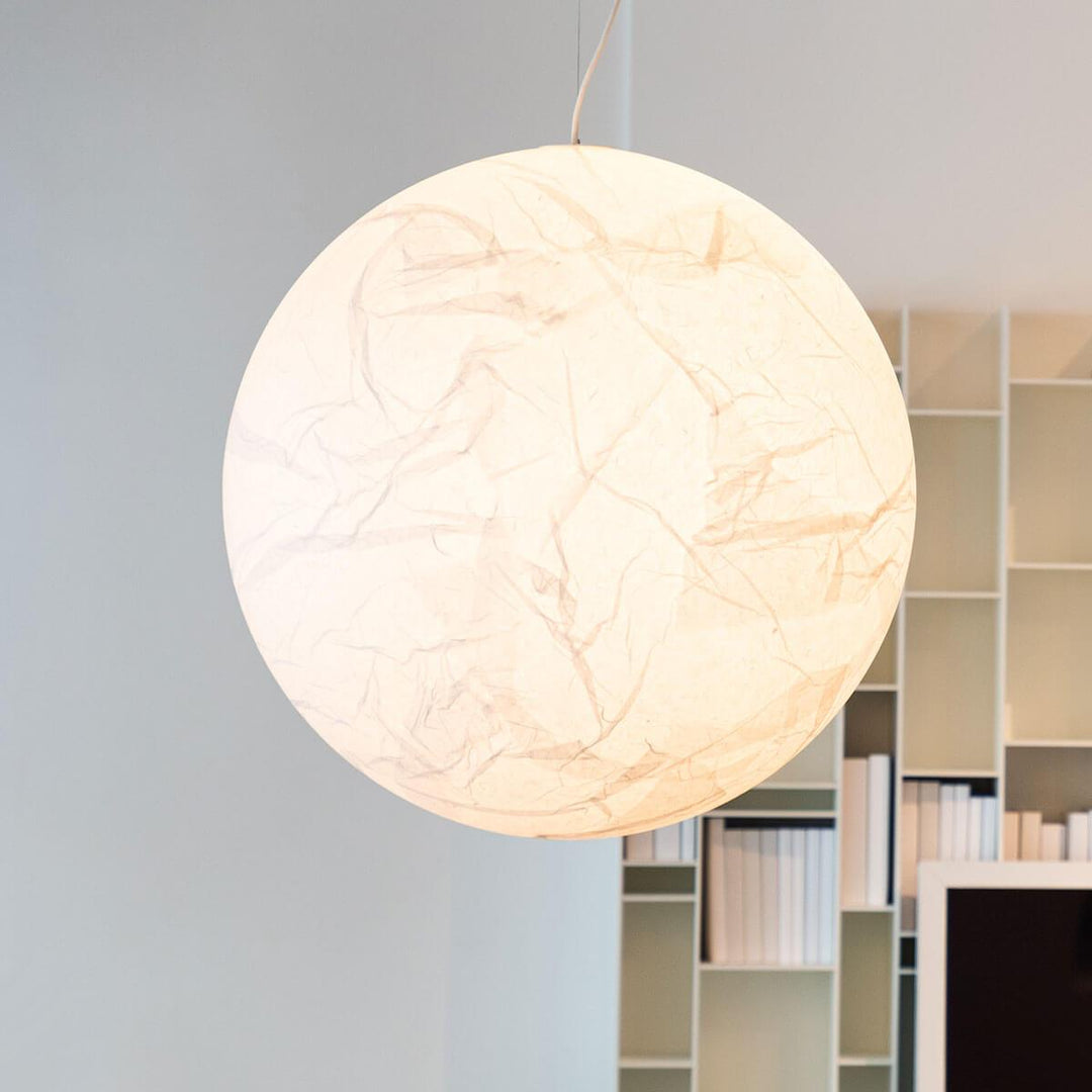 Suspension en soie Moon - design moderne