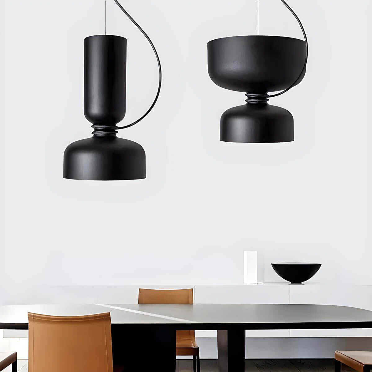 Geometrische LED Pendelleuchte Modernes Design