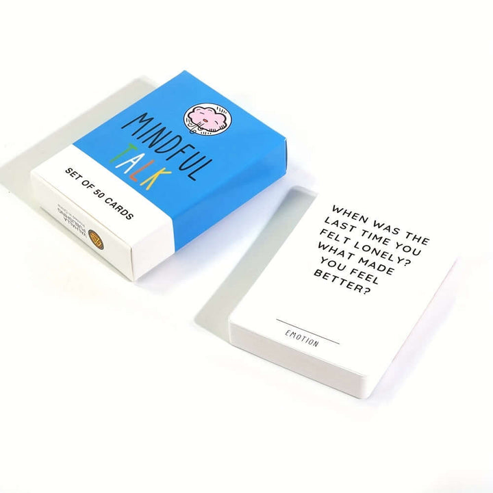 Jeu de cartes de conversation en famille - Connexion et réflexion