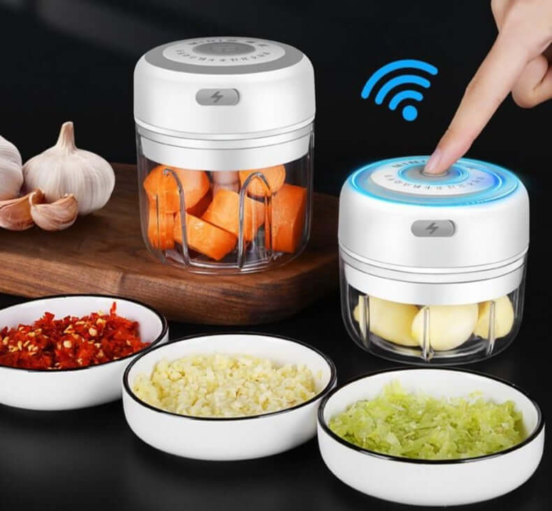 Mini hachoir électrique - légumes, herbes