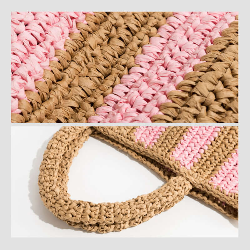 Sac à bandoulière tissé à la main pour femme