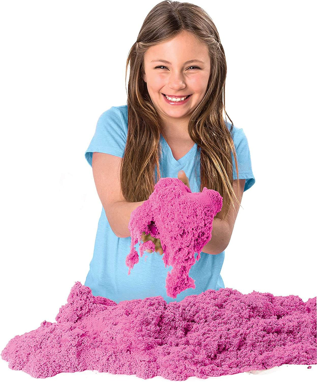 Ensemble de jeu Kinetic Sand - Moules à sable créatifs pour enfants