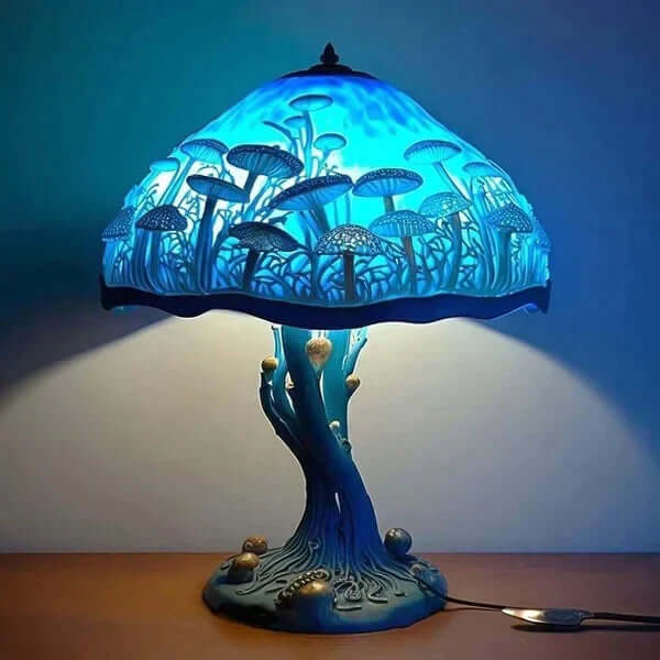 Glasmalerei Tischlampe - Stimmungslicht