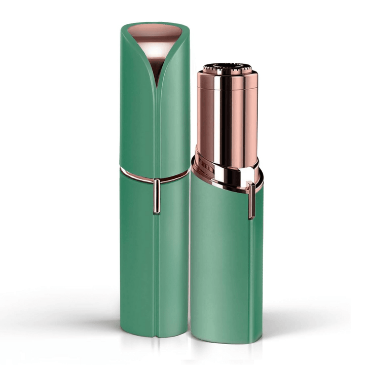 Elektrischer Gesichtshaarentferner für glatte Haut