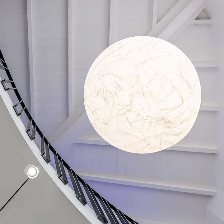 Suspension en soie Moon - design moderne