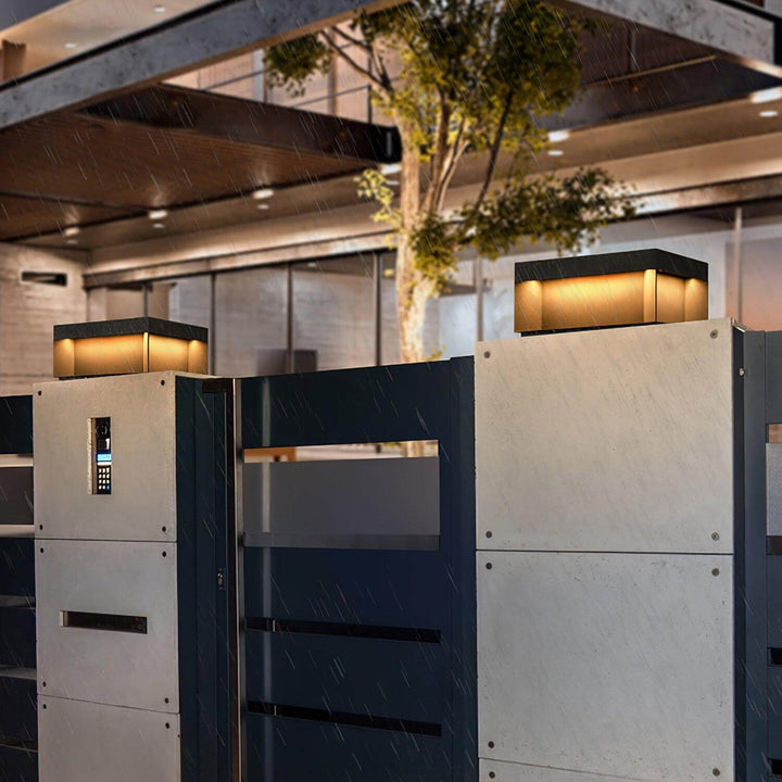 Solar-Außenpfostenleuchte - wetterfest