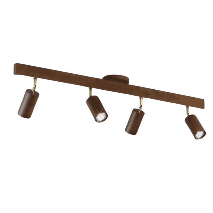 Spot de plafond orientable en bois EcoLux