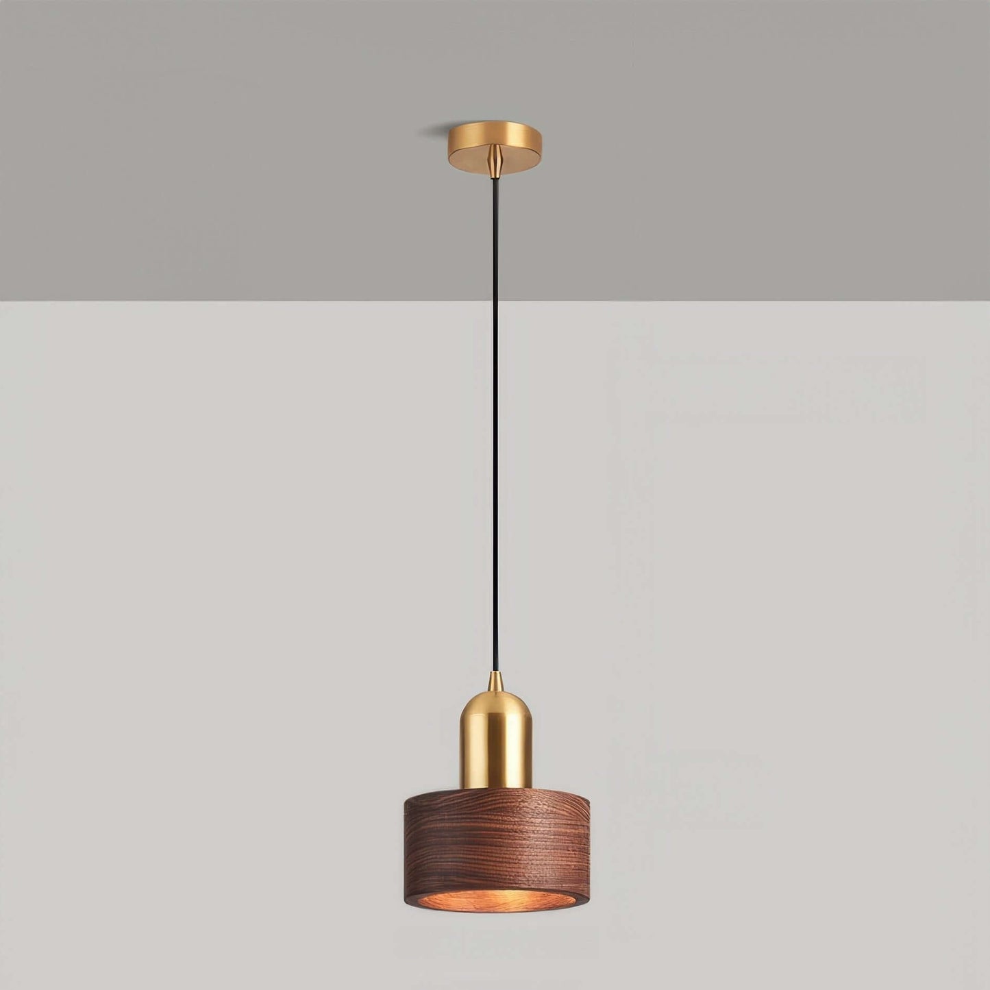 Suspension cylindrique de style japonais
