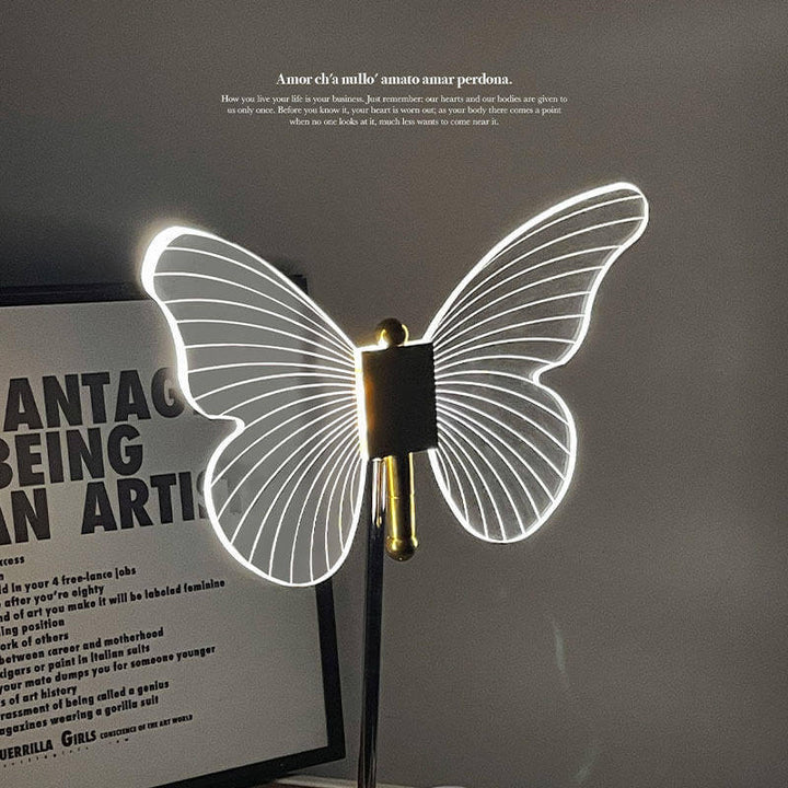 Dekorative Schmetterling Tischlampe mit LED
