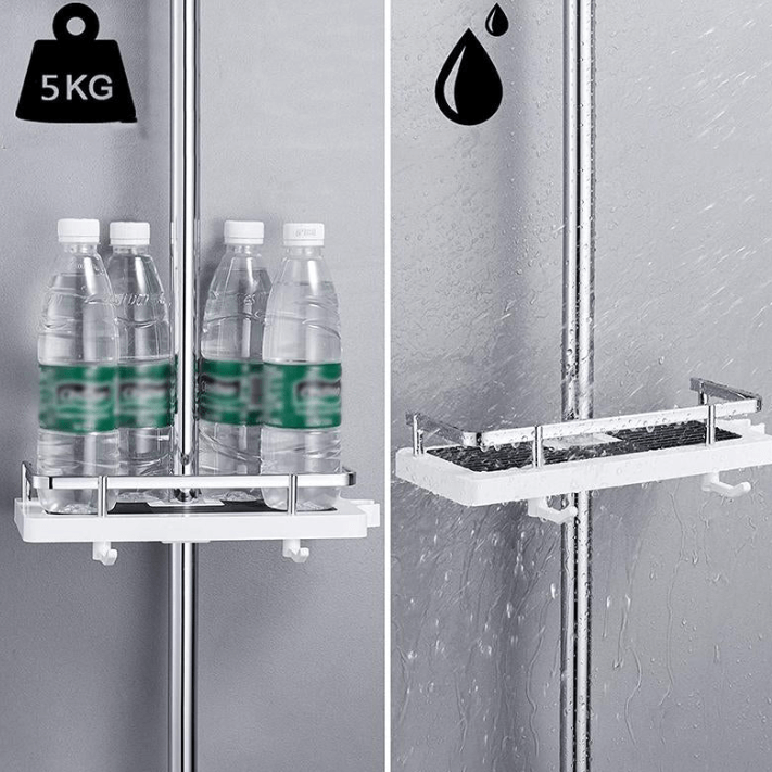 Platzsparendes Duschregal - Badezimmer Ordnungssystem
