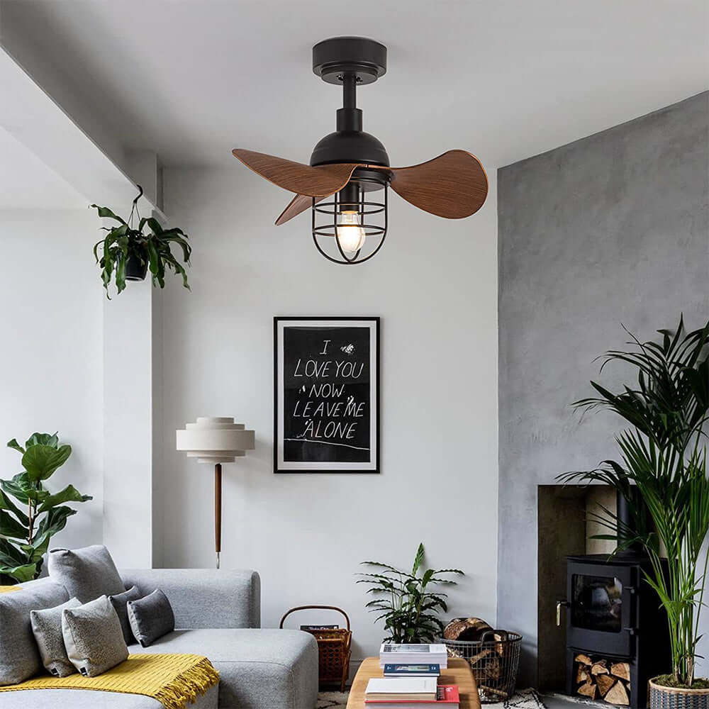 Ventilateur de plafond moderne avec éclairage