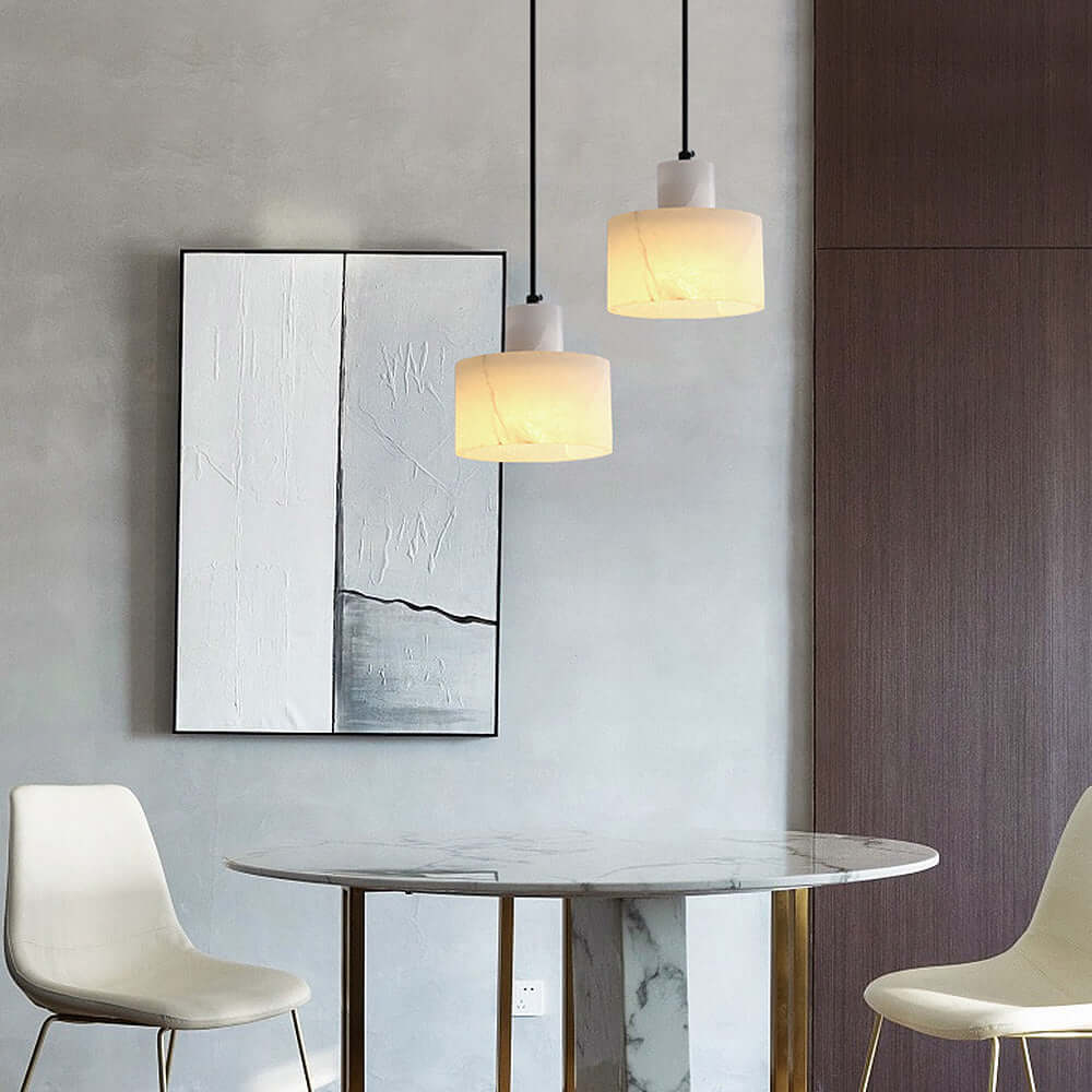 Minimalistische Marmor Pendelleuchte