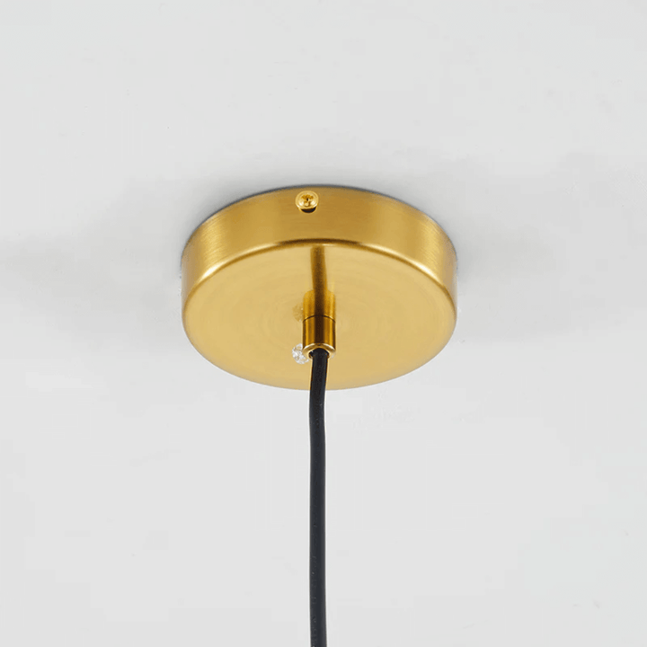 Suspension LED moderne boule de verre - hauteur réglable