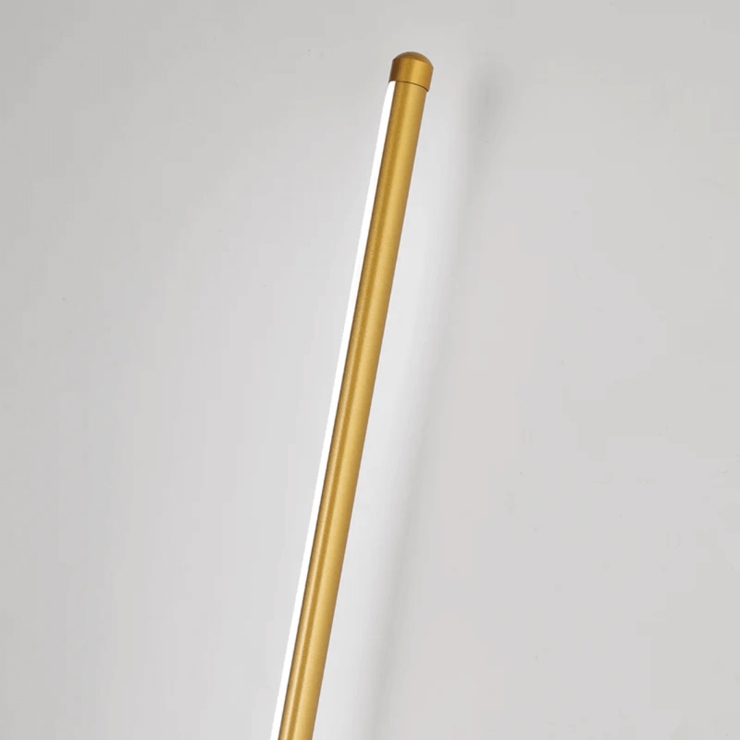 Applique murale LED moderne noir-doré 3 couleurs de lumière