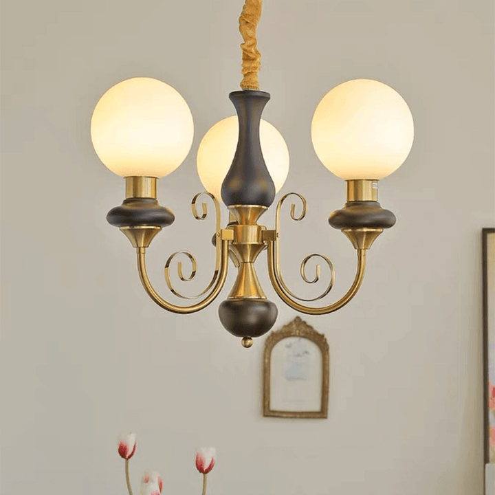 Lustre en onyx - Design moderne