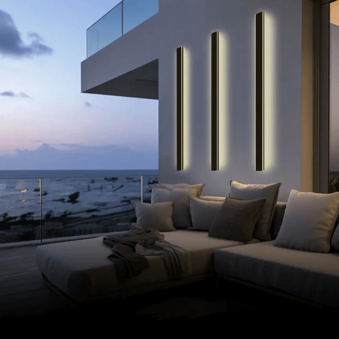 LED-Wandlampe Außen - Modernes Design