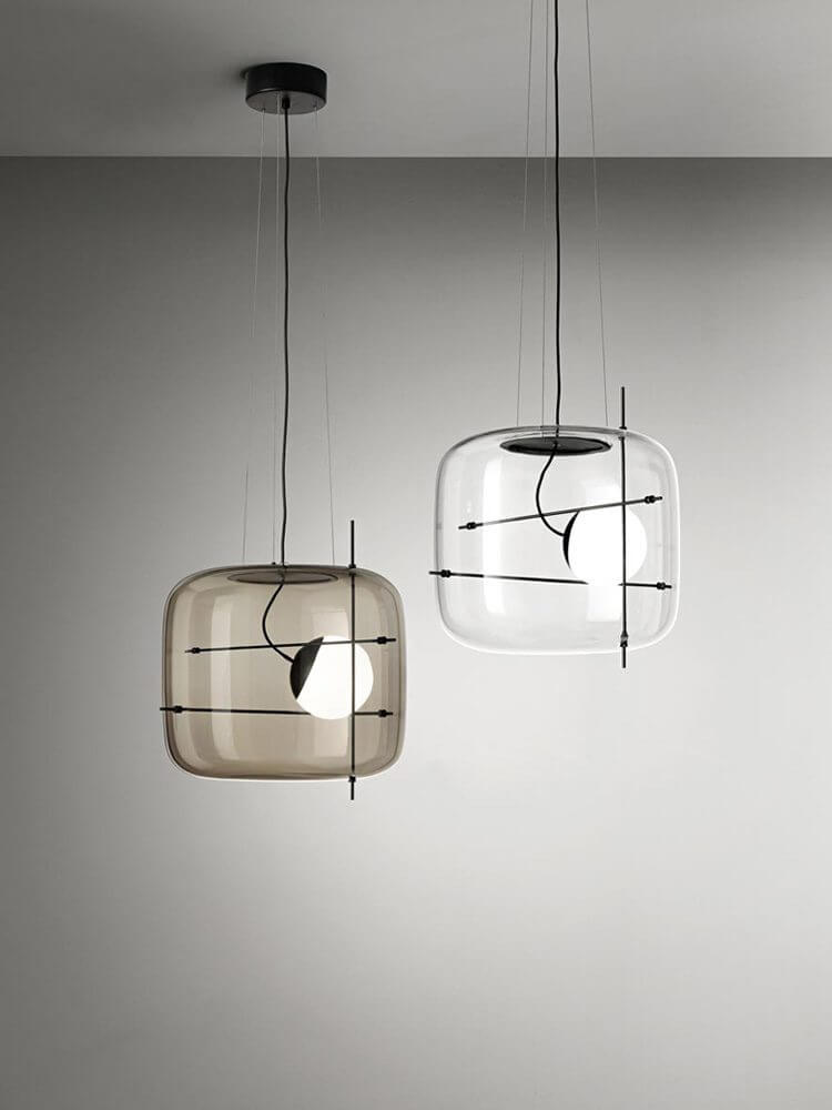 Moderne Glas Pendelleuchte Ø 30cm