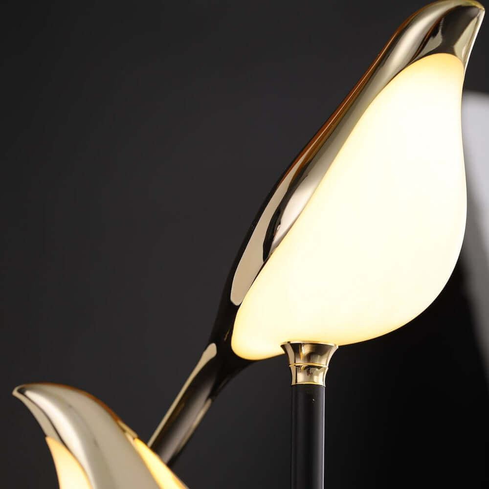 Lampe de table LED moderne au design oiseau